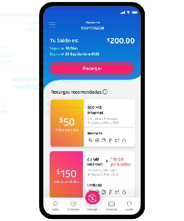 La app Mi AT&T no consume datos