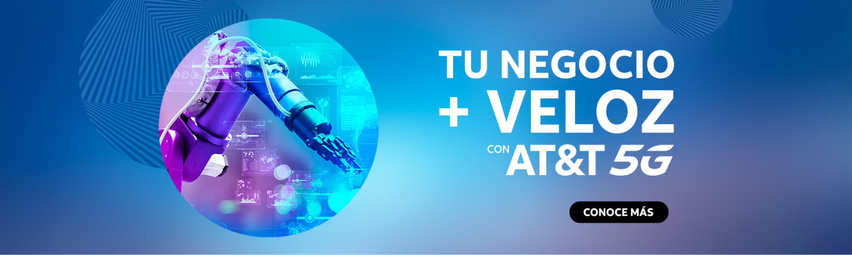 Tu negocio más veloz con AT&T 5G