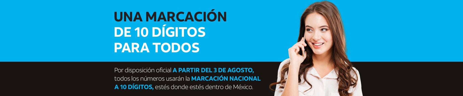 Marcación 10 dígitos AT&T