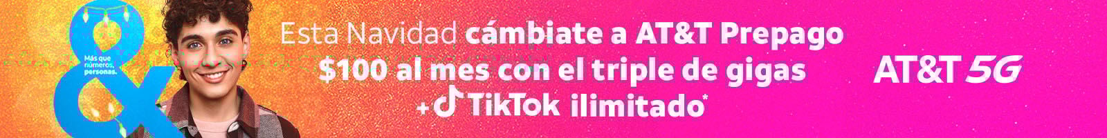 cámbiate a at&t prepago con hasta el triple de gigas