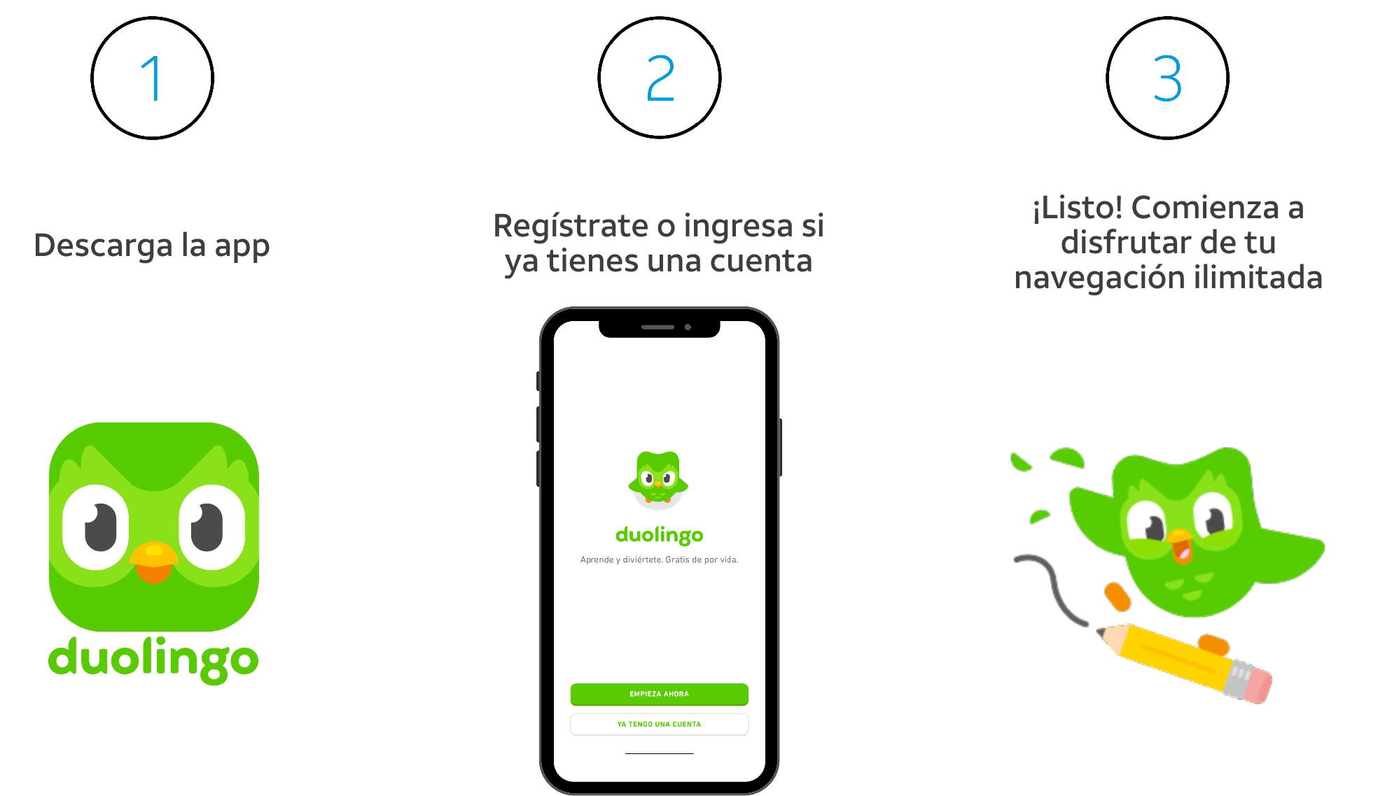 descarga la app y empieza a aprender