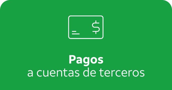 Pagos a cuentas de terceros