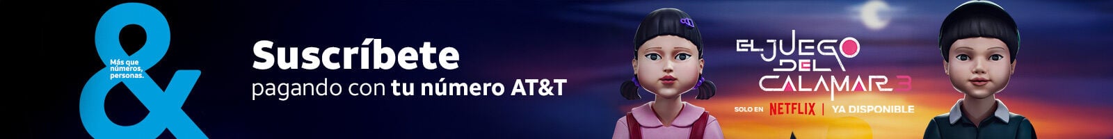 Suscríbete a Netflix con tu número AT&T