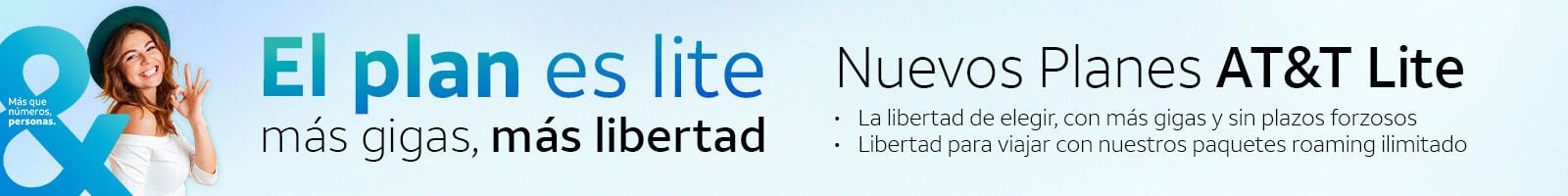 el plan es lite más gigas, más libertad