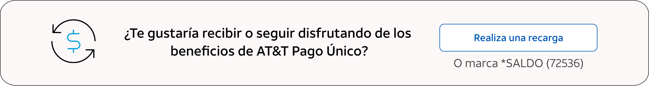 AT&T pago único