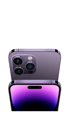iphone 14 pro max morado foto 4 de 4