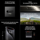 iphone 15 pro negro foto 8 de 10