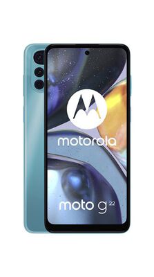 moto g22 azul foto 2 de 5
