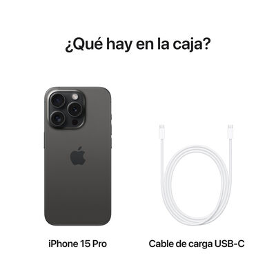 iphone 15 pro negro foto 9 de 10