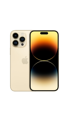 iphone 14 pro max dorado foto 2 de 4