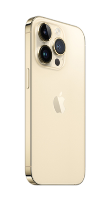 iphone 14 pro max dorado foto 3 de 4