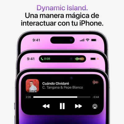 iphone 14 pro morado foto 7 de 10