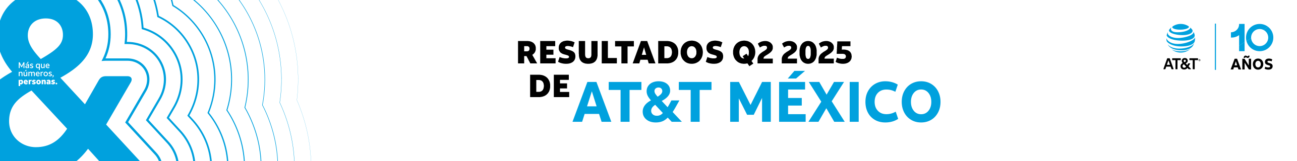 AT&T presenta sus resultados financieros y operativos del segundo trimestre de 2025