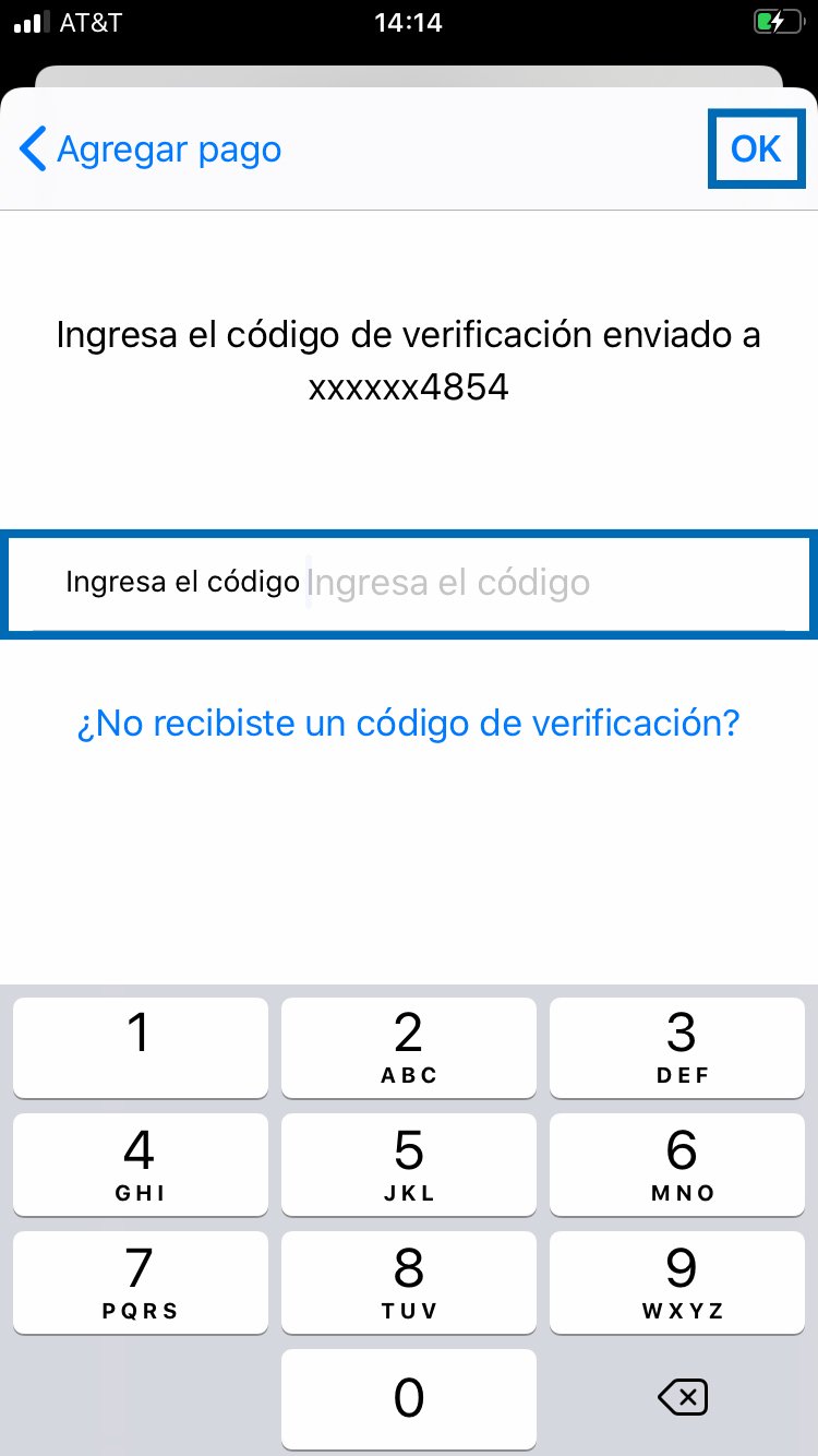 ingresa el codigo