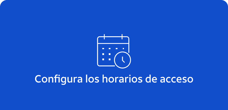 HORARIOS DE ACCESO