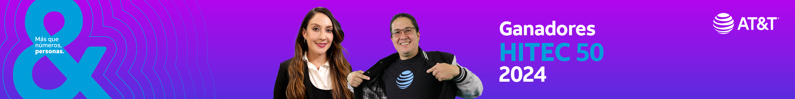 Líderes de AT&T México se colocan entre los 50 Líderes de Tecnología de Latinoamérica, España y Portugal de HITEC 2024