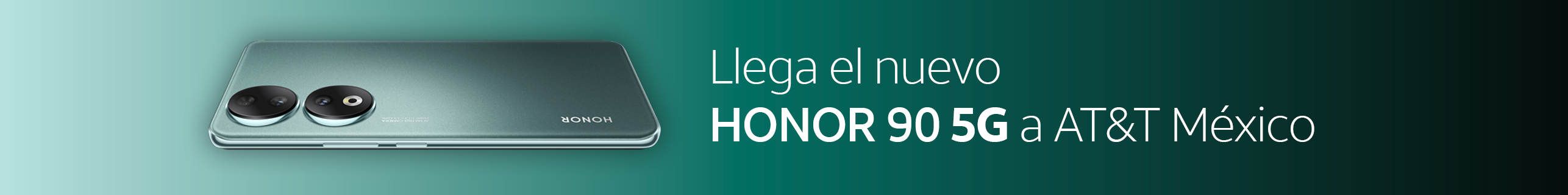 Llega el nuevo HONOR 90 5G a AT&T México