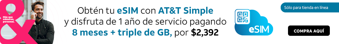 Adquiere un celular y aprovecha las promociones que ATT tiene para ti en vienda fisica. Ver mas