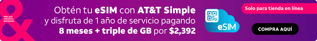 Adquiere un celular y aprovecha las promociones que ATT tiene para ti en vienda fisica. Ver mas