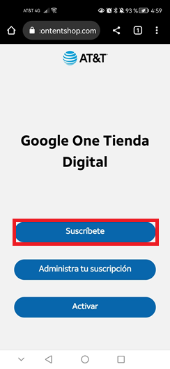 google one Suscríbete